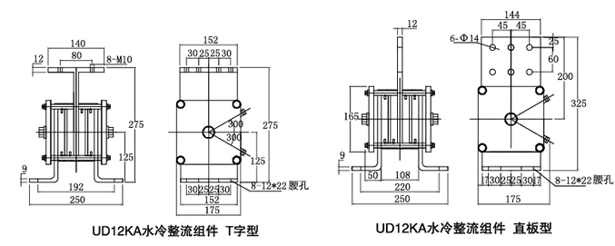 UD-12D型組合元件