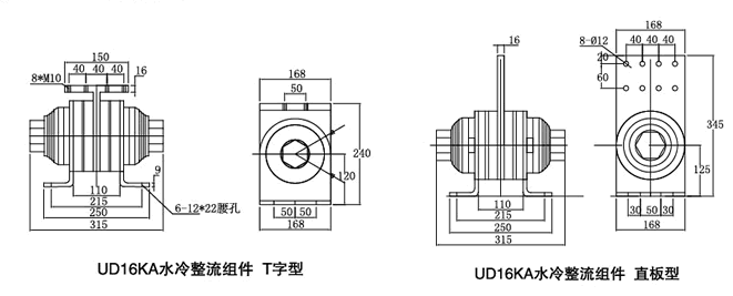 UD-16D型組合元件